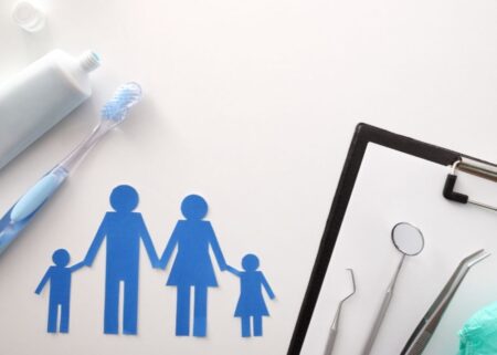 Dental Savings Plan - Cutout Paper Family