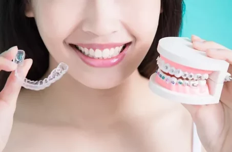 Invisible and Traditional Braces