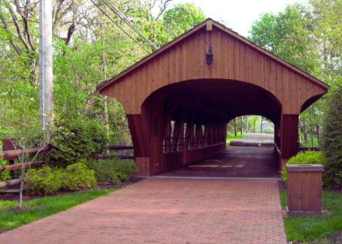 Olmsted Falls, OH - Charles A. Harding Cover Bridge