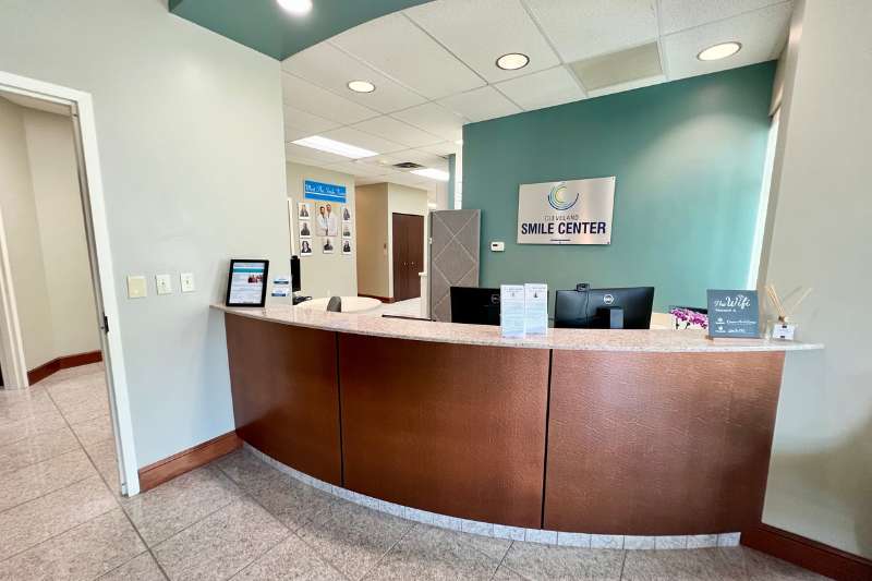 Cleveland Smile Center Dentists - Reception Desk