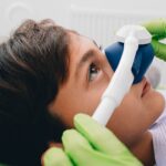 Sedation Dentistry - Child with Sedation Mask