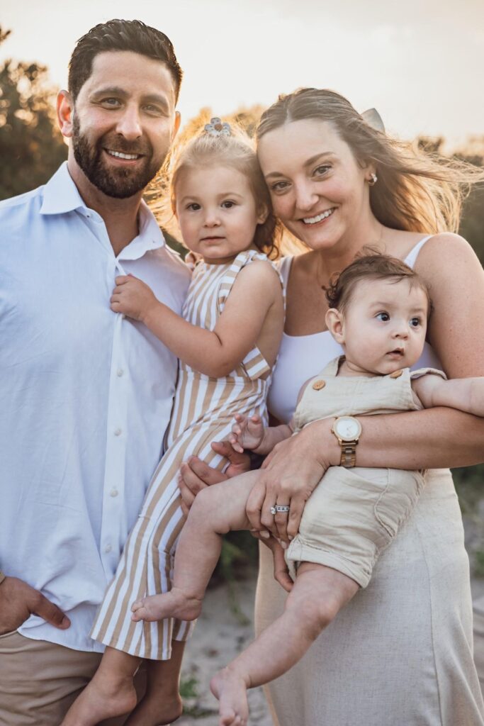 Dr. Sam Glick and his family.