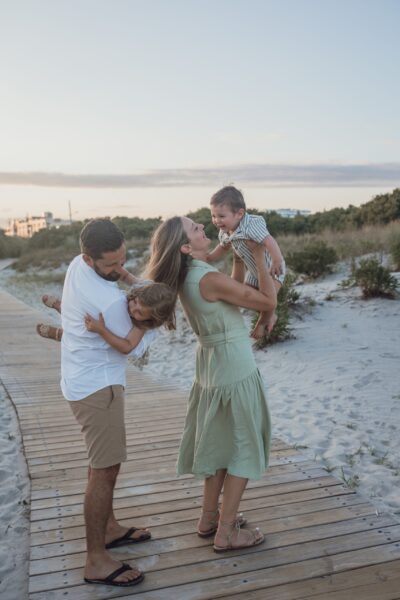 Dr Sam Glick and Family