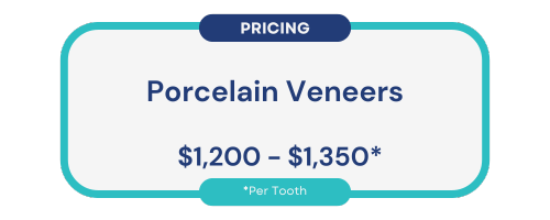 Porcelain Veneers Pricing Graphic